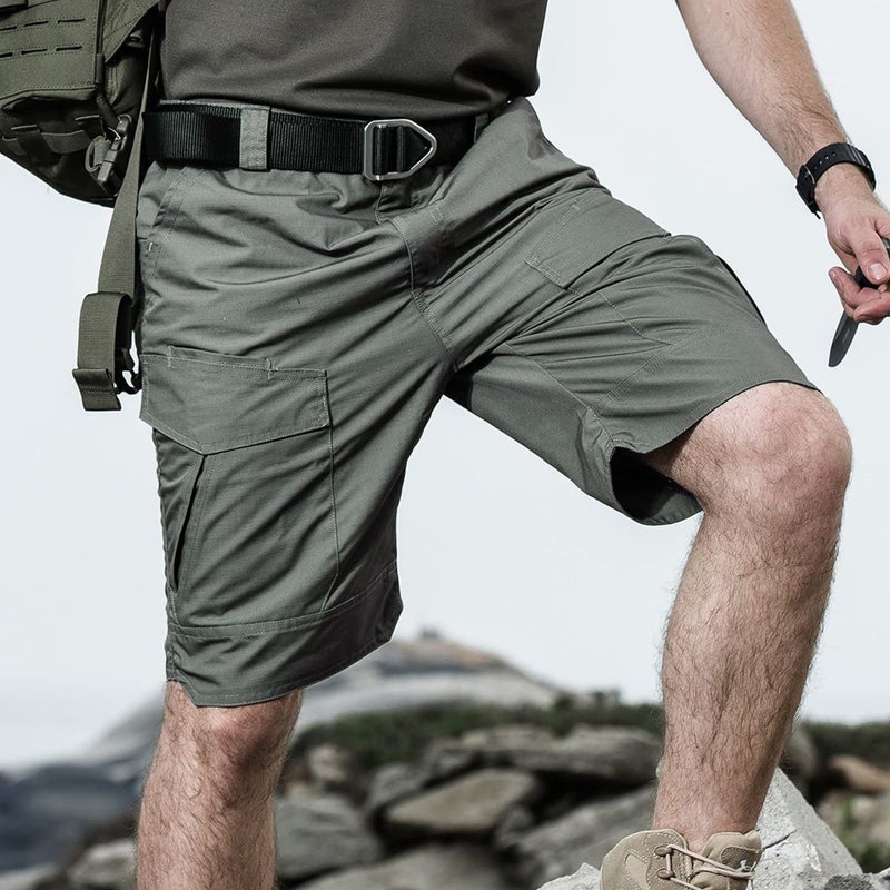 ReFire Gear Men's Urban Tactical Military EDC Cargo Shorts Rip Stop Cotton Outdoor Camo Shorts - Image 2